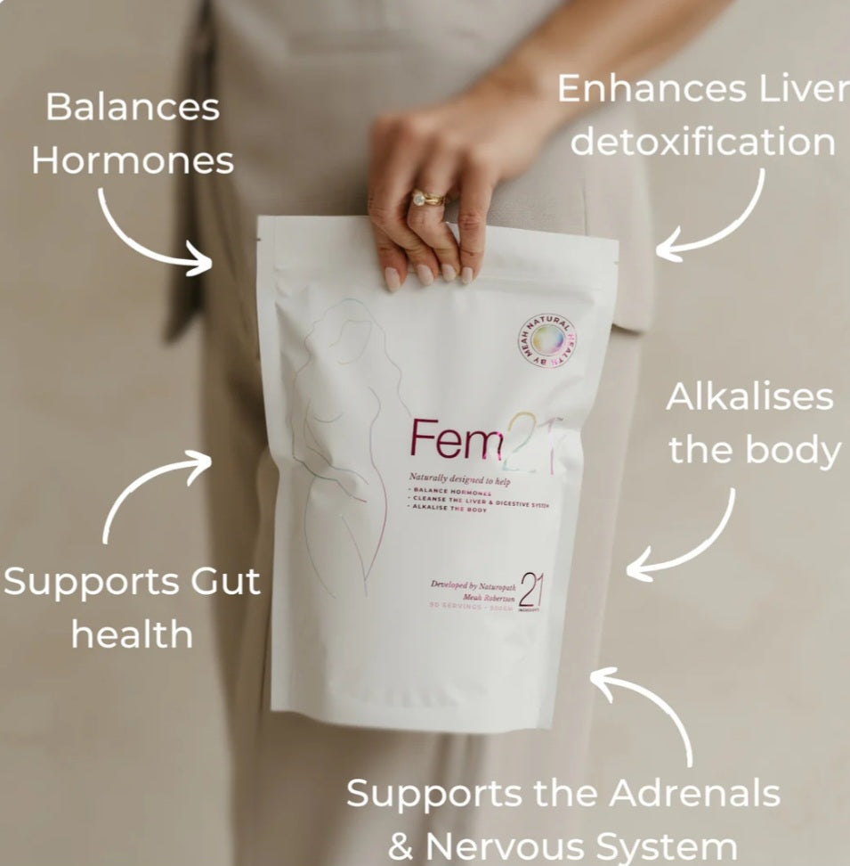 NEW FORMULA - 3 Months Supply Fem21 - 900g Pouch - 90 servings